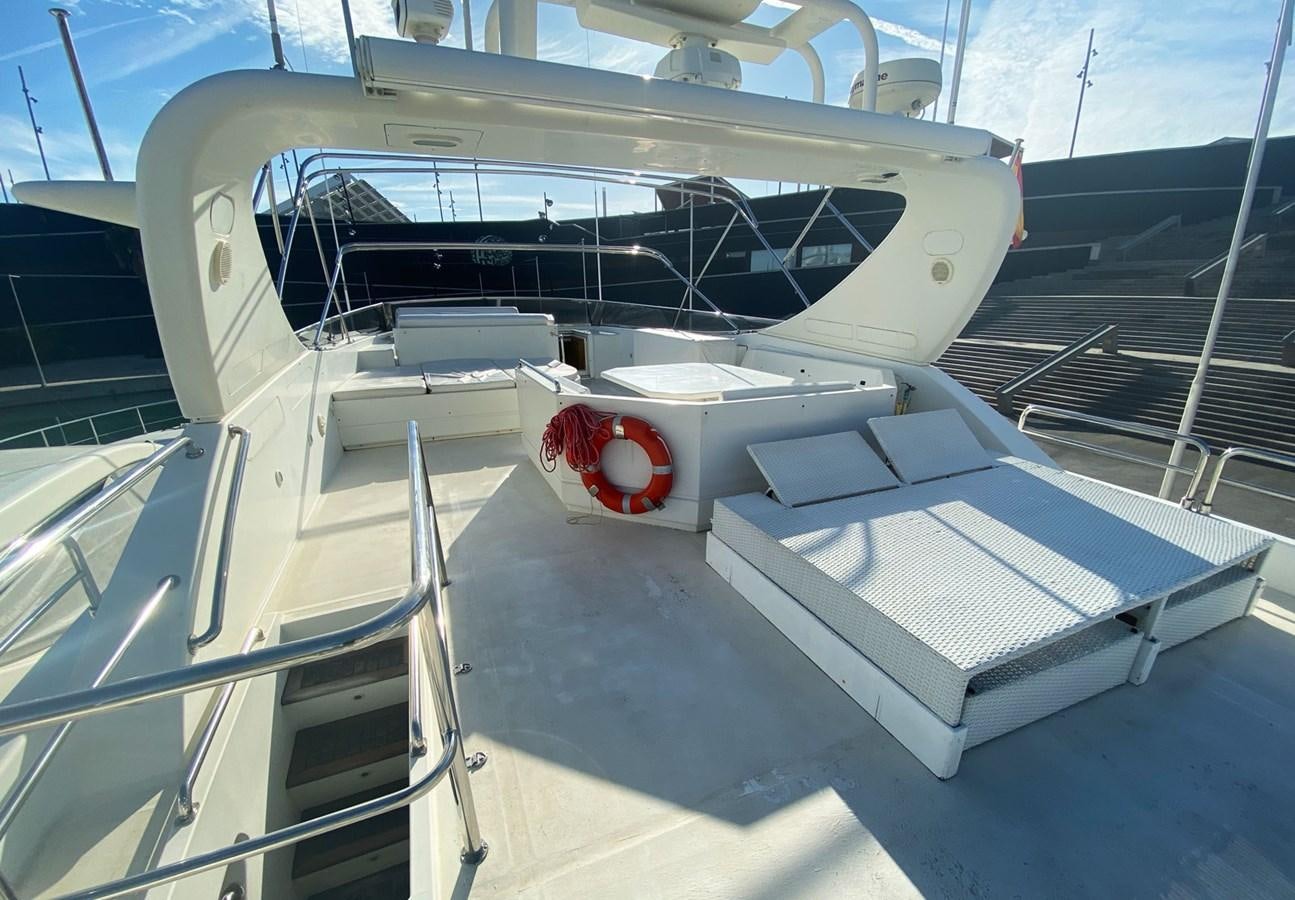 a model of a space shuttle aboard GRAN FINALE II Yacht for Sale