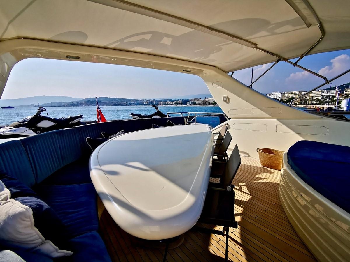 a boat on the water aboard V BOYS Yacht for Sale