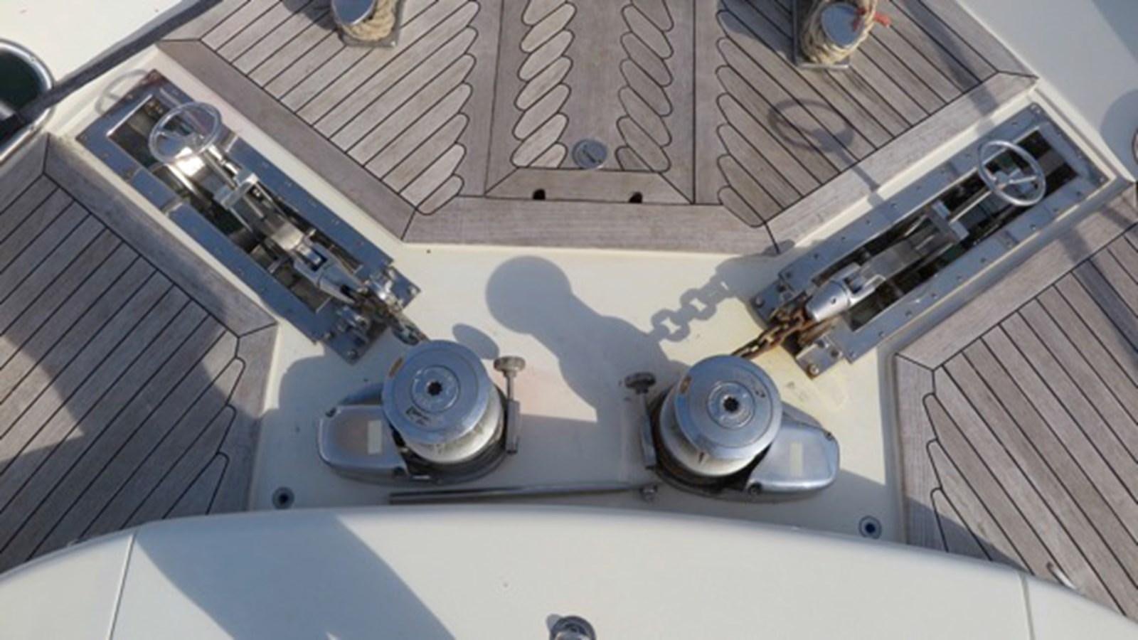 a metal box with a metal object on it aboard RIVA 85 OPERA Yacht for Sale