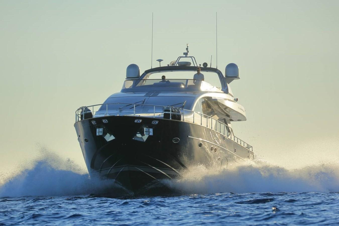 a boat in the water aboard BLACK PEARL AJACCIO Yacht for Sale