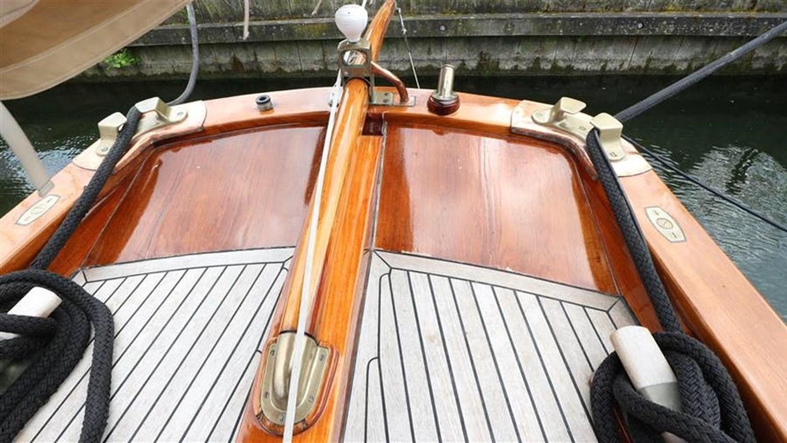 the front of a boat aboard SKY Yacht for Sale