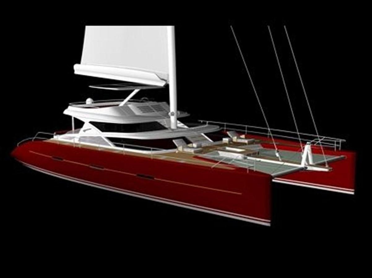 a red and white boat aboard 85' 2008 YAPLUKA 85 DOUBLE DECK Yacht for Sale