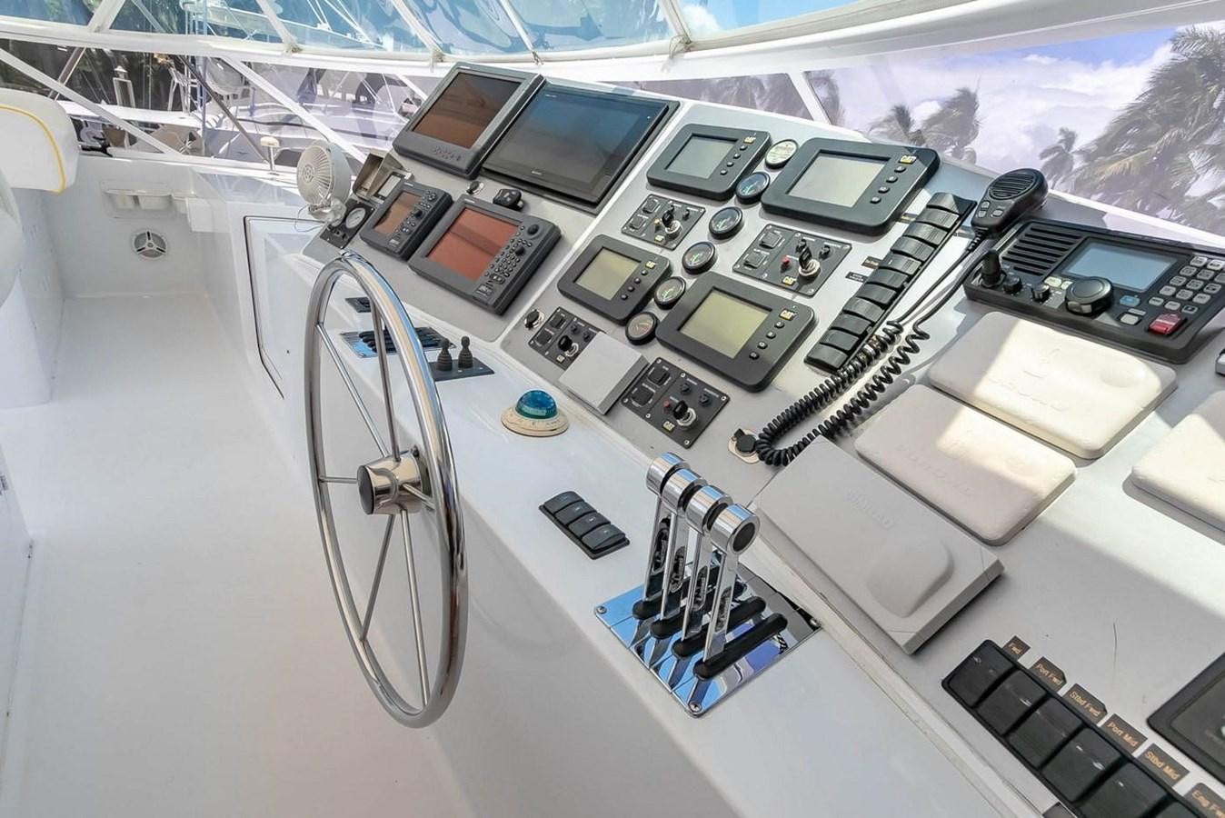 a model of a space ship aboard PURELY PLEASURE Yacht for Sale