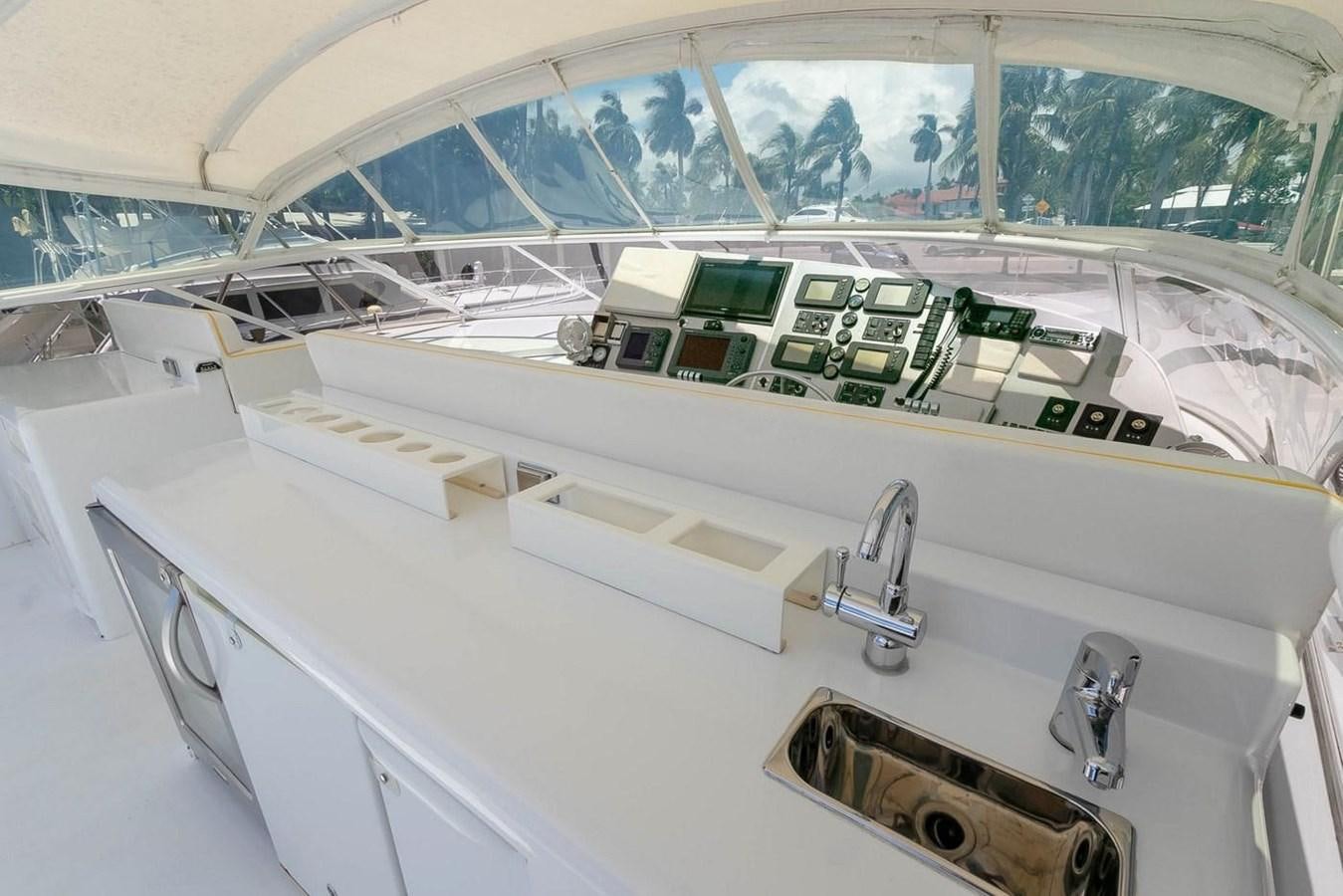 a model of a space ship aboard PURELY PLEASURE Yacht for Sale