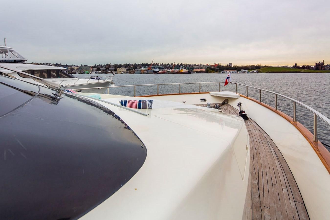 a boat on the water aboard SEA HAWK Yacht for Sale