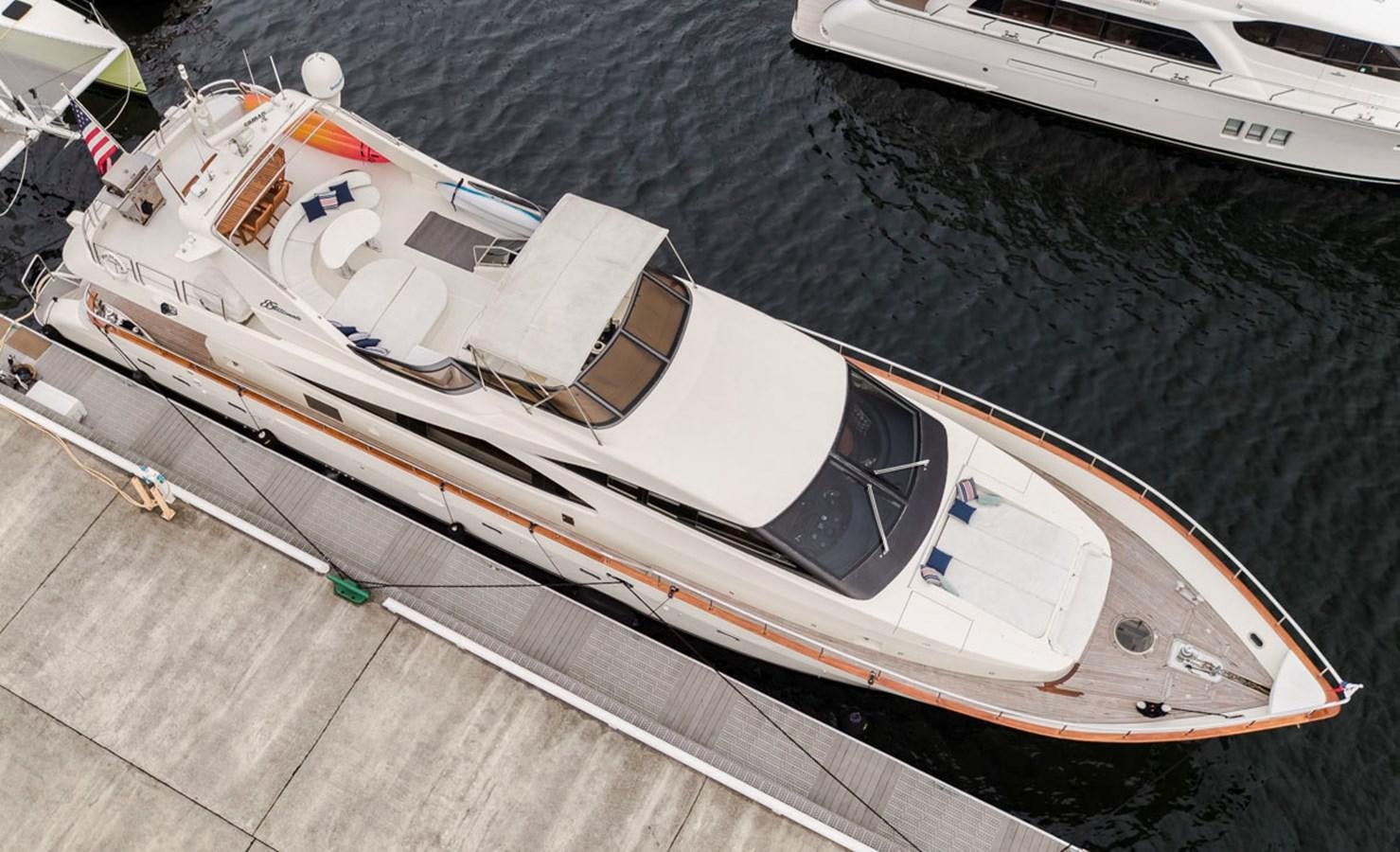 a boat on the water aboard SEA HAWK Yacht for Sale