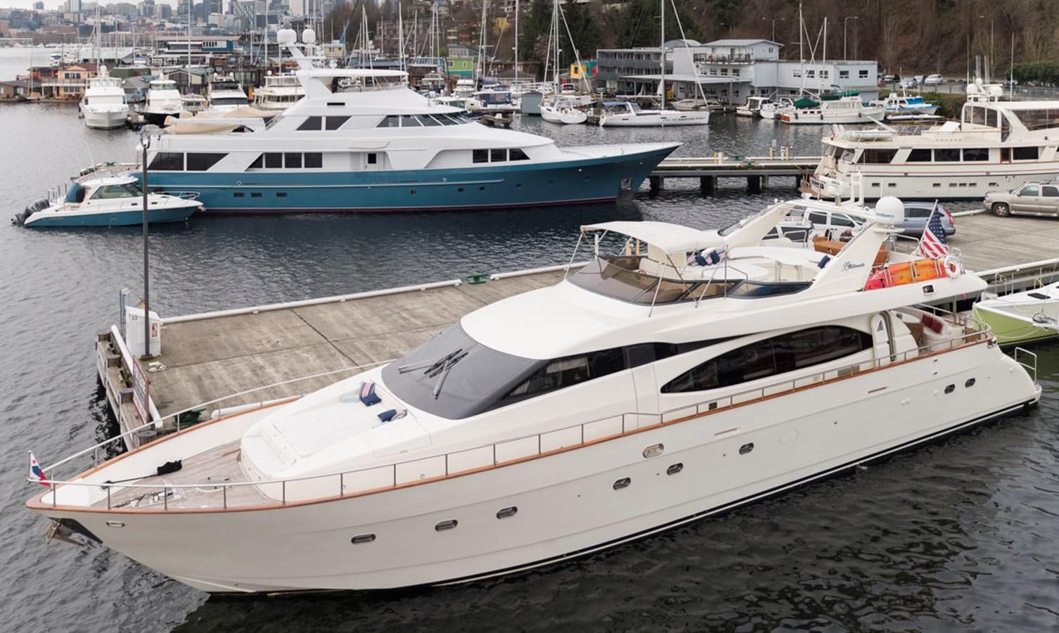 a boat in the water aboard SEA HAWK Yacht for Sale
