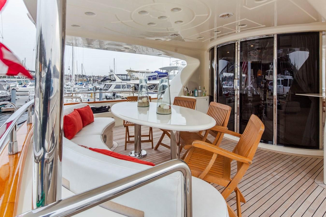 a boat on the water aboard SEA HAWK Yacht for Sale