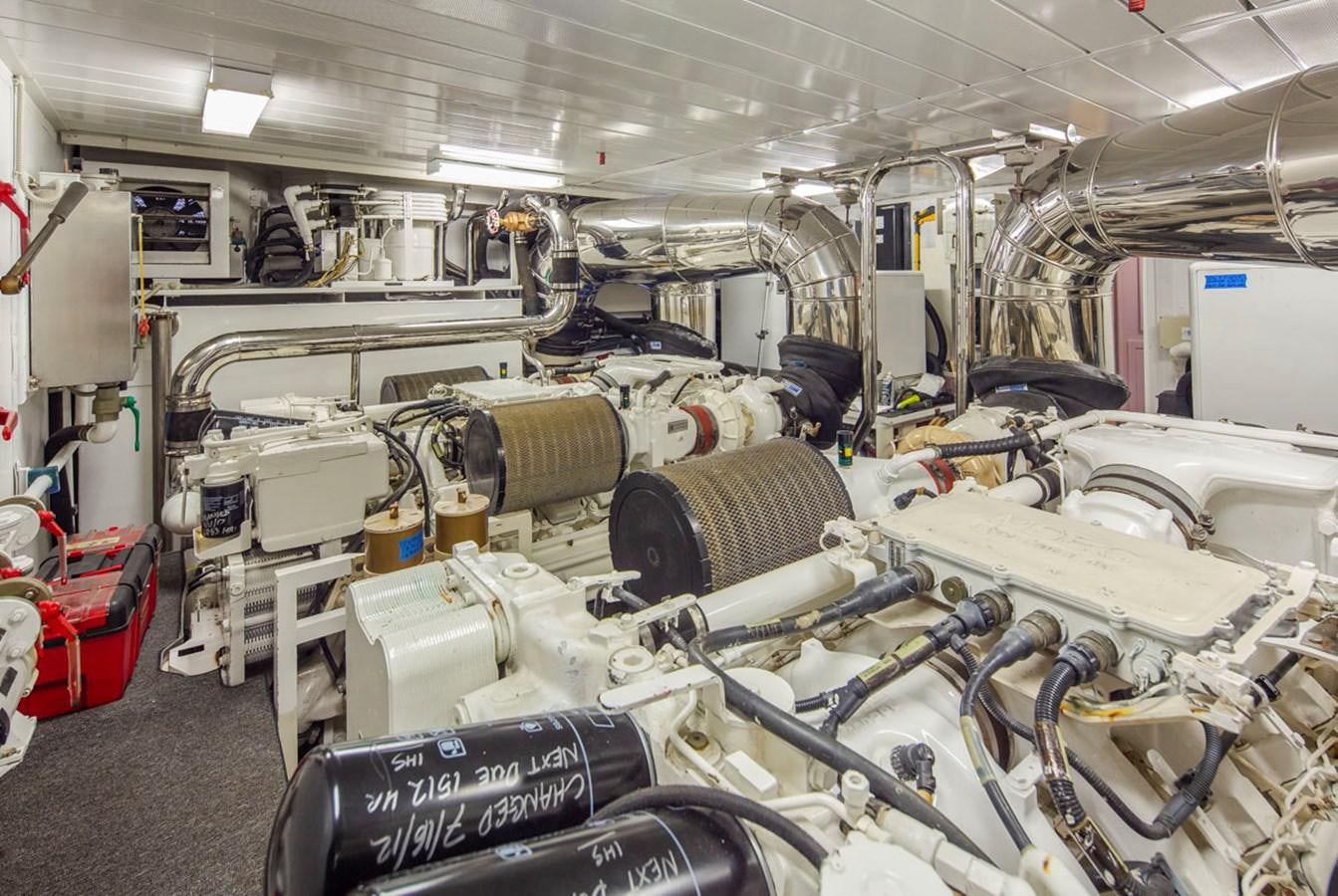 a room full of old cars aboard SEA HAWK Yacht for Sale