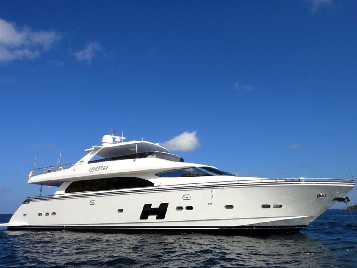 a white yacht on the water aboard E84 (NEW BOAT SPEC)  Yacht for Sale