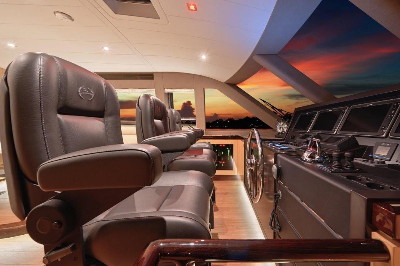 inside of a vehicle aboard E84 (NEW BOAT SPEC)  Yacht for Sale