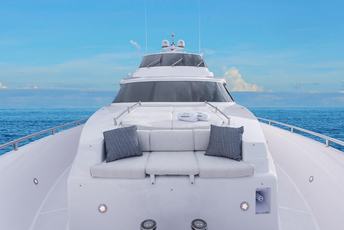 a white yacht on the water aboard E84 (NEW BOAT SPEC)  Yacht for Sale
