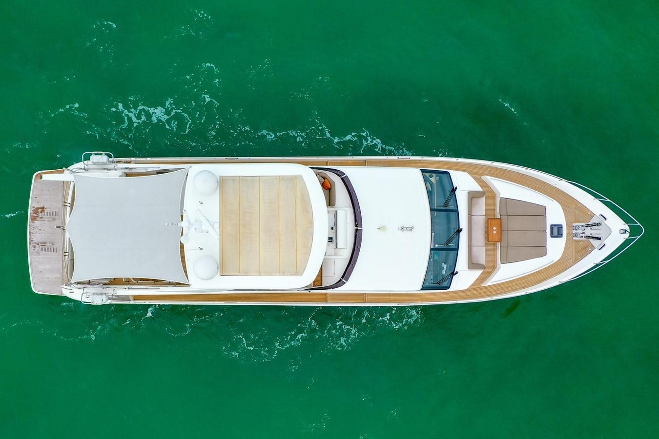 a boat on the water aboard PRINCESS 85 MY Yacht for Sale