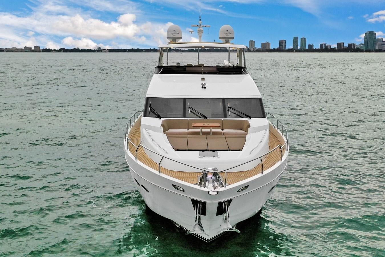 a boat in the water aboard PRINCESS 85 MY Yacht for Sale