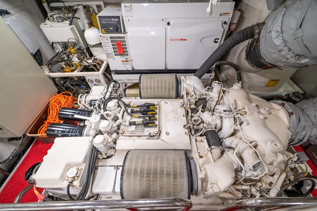 a machine with wires and a metal object aboard PRINCESS 85 MY Yacht for Sale