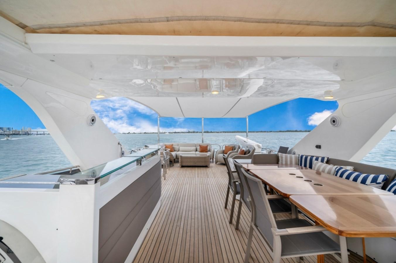 a boat on the water aboard PRINCESS 85 MY Yacht for Sale