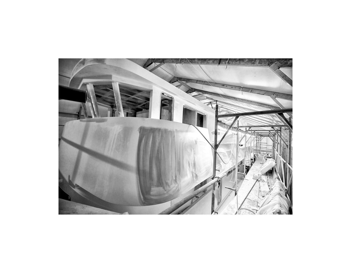 a house with a broken window aboard AUDACE 80 Yacht for Sale