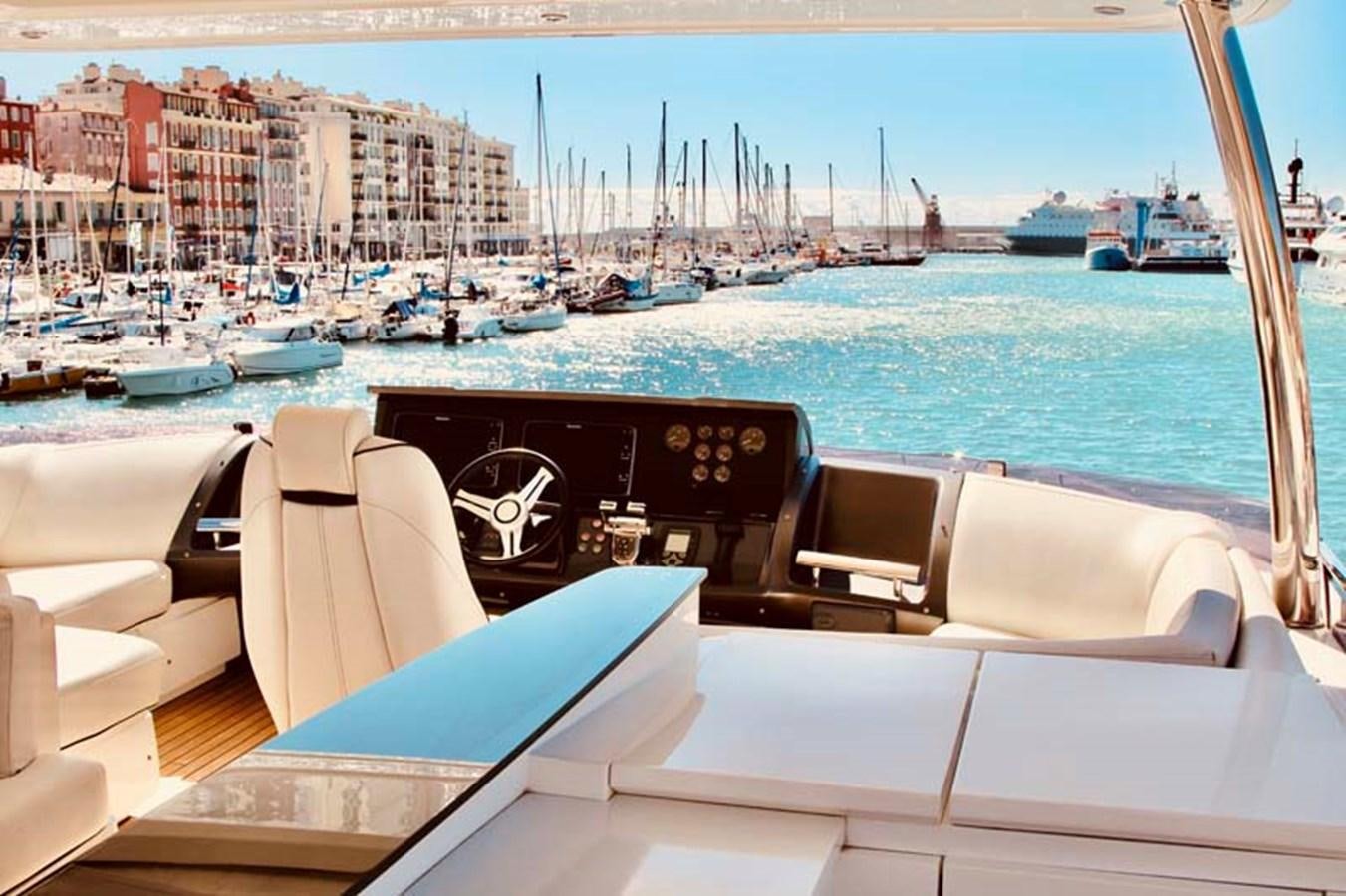 a boat on the water aboard AQUA CHAMELEON Yacht for Sale