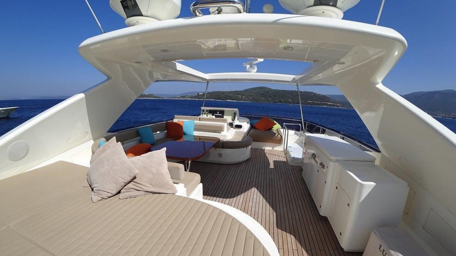 a boat on the water aboard CHUPRIANA Yacht for Sale
