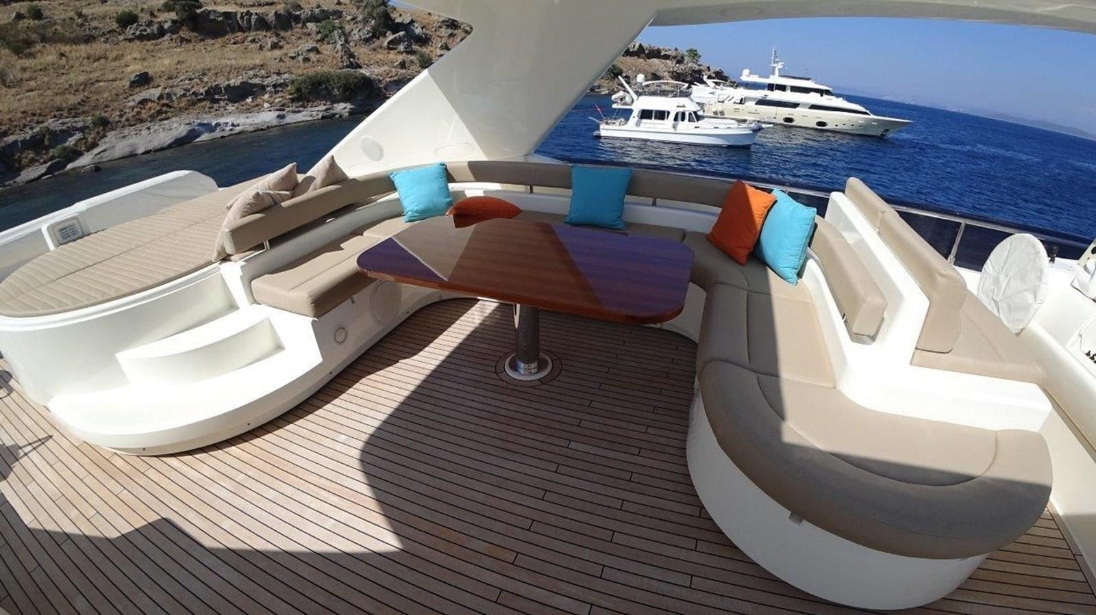 a boat on the water aboard CHUPRIANA Yacht for Sale
