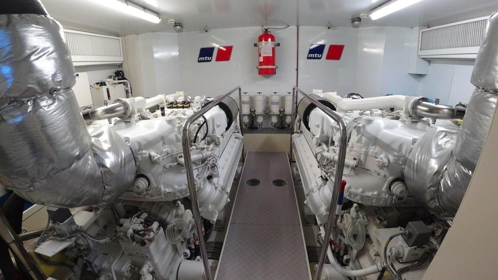 a room with several machines aboard CHUPRIANA Yacht for Sale