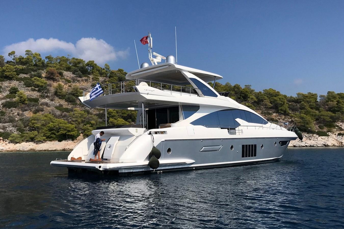 a boat on the water aboard MEMORIES Yacht for Sale