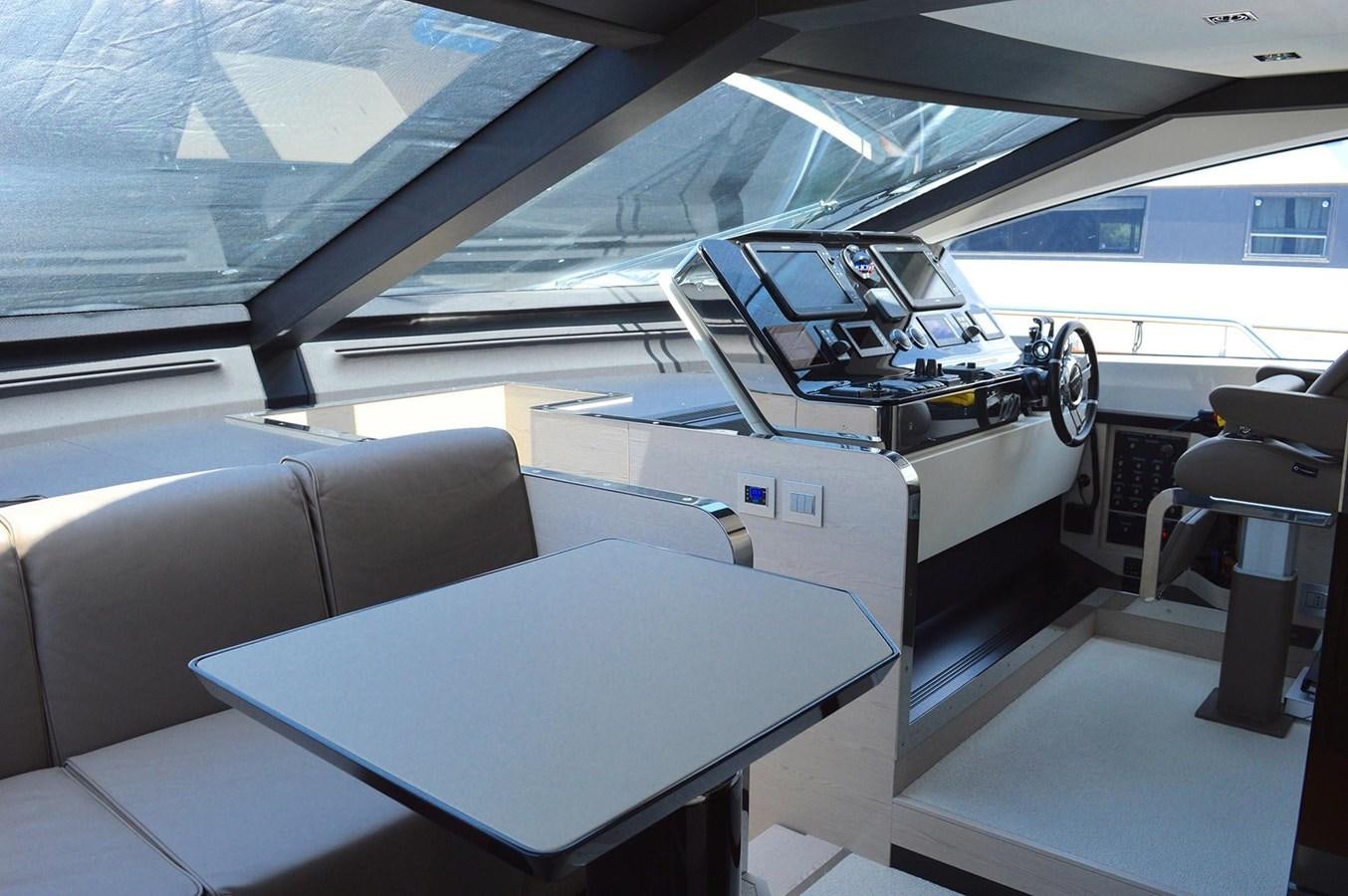 inside of a car aboard MEMORIES Yacht for Sale