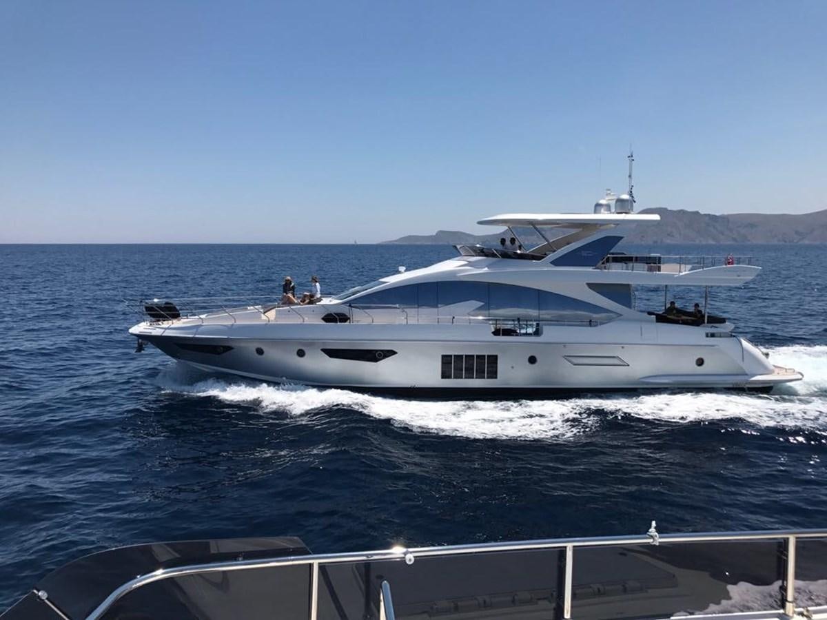 a boat on the water aboard MEMORIES Yacht for Sale