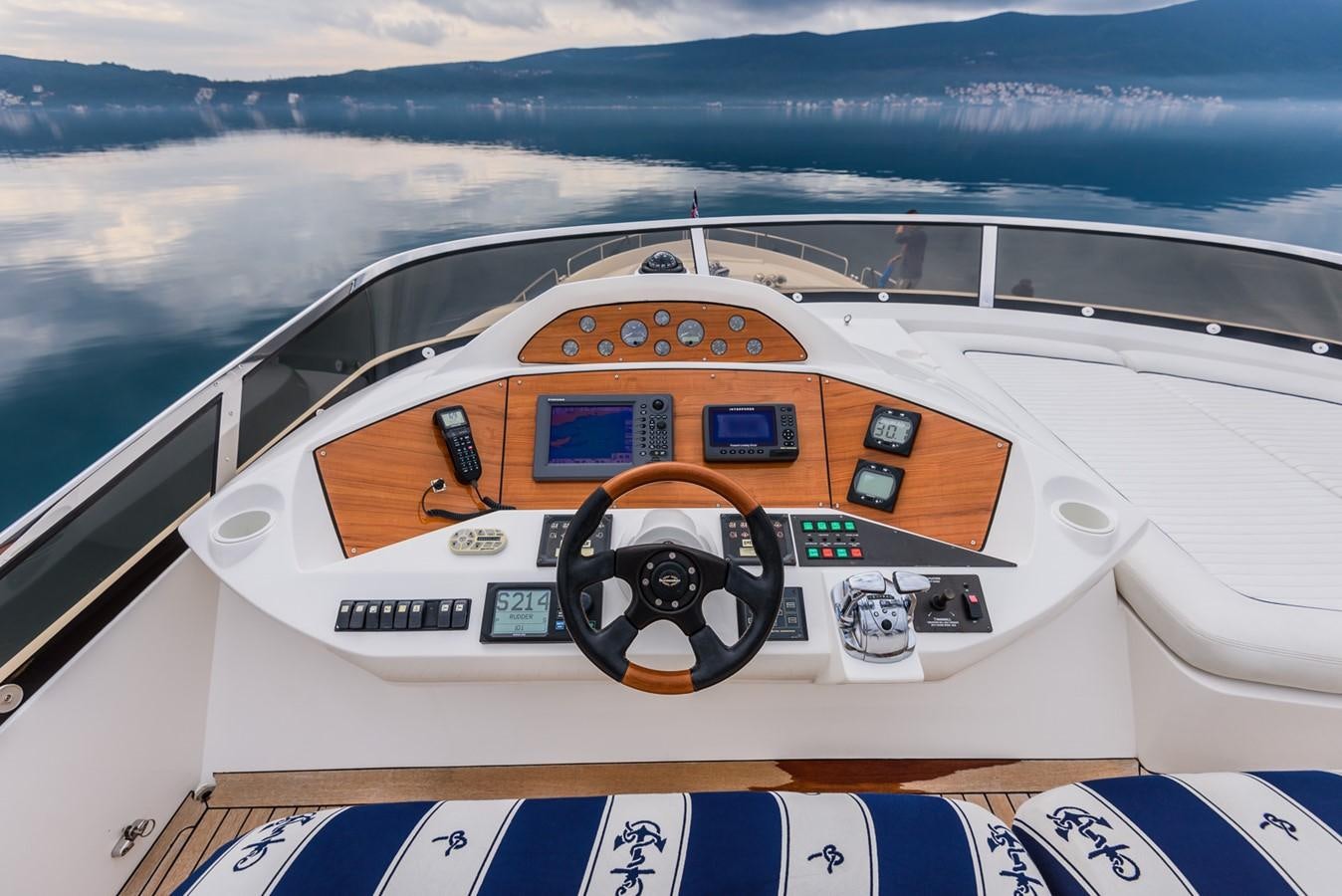 the inside of a plane aboard BASYA NICOLI Yacht for Sale