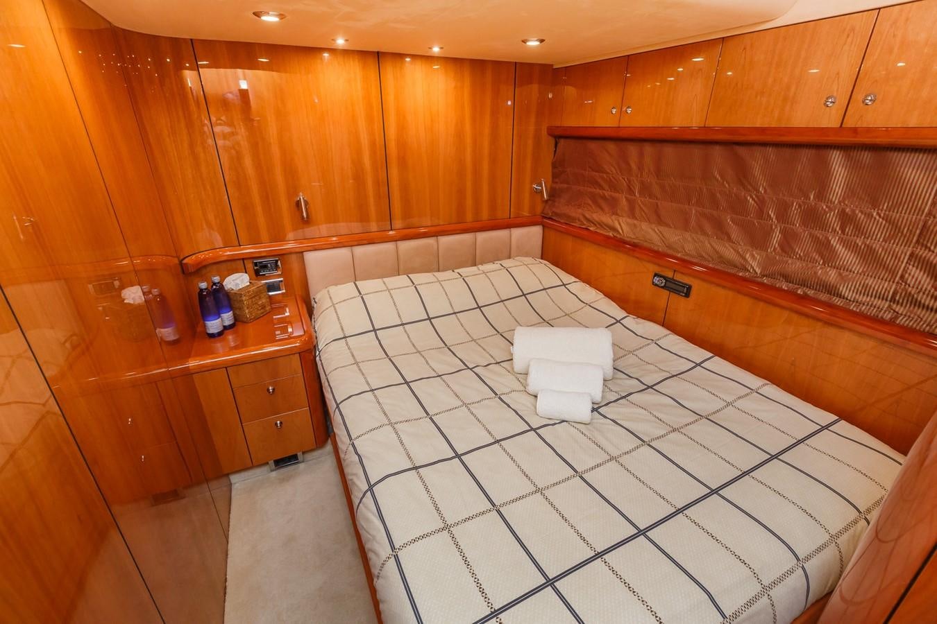 a bathroom with wooden cabinets aboard BASYA NICOLI Yacht for Sale