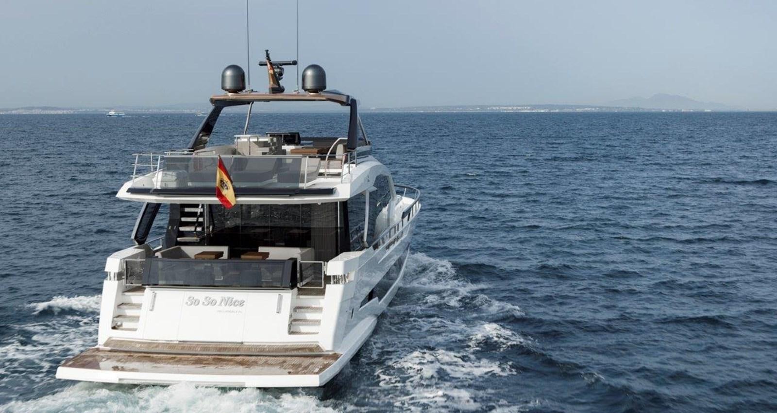 a boat on the water aboard 2021 ASTONDOA AS8 Yacht for Sale