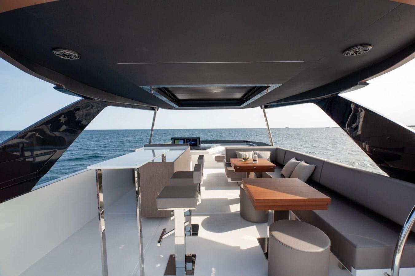 a boat on the water aboard 2021 ASTONDOA AS8 Yacht for Sale