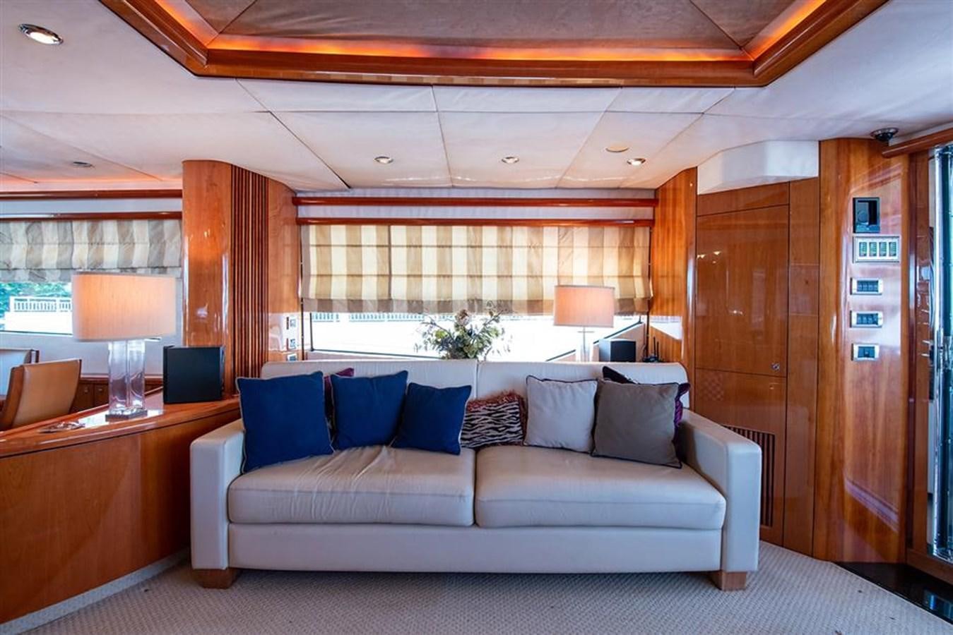 a living room with a couch aboard MY MEDICINE Yacht for Sale