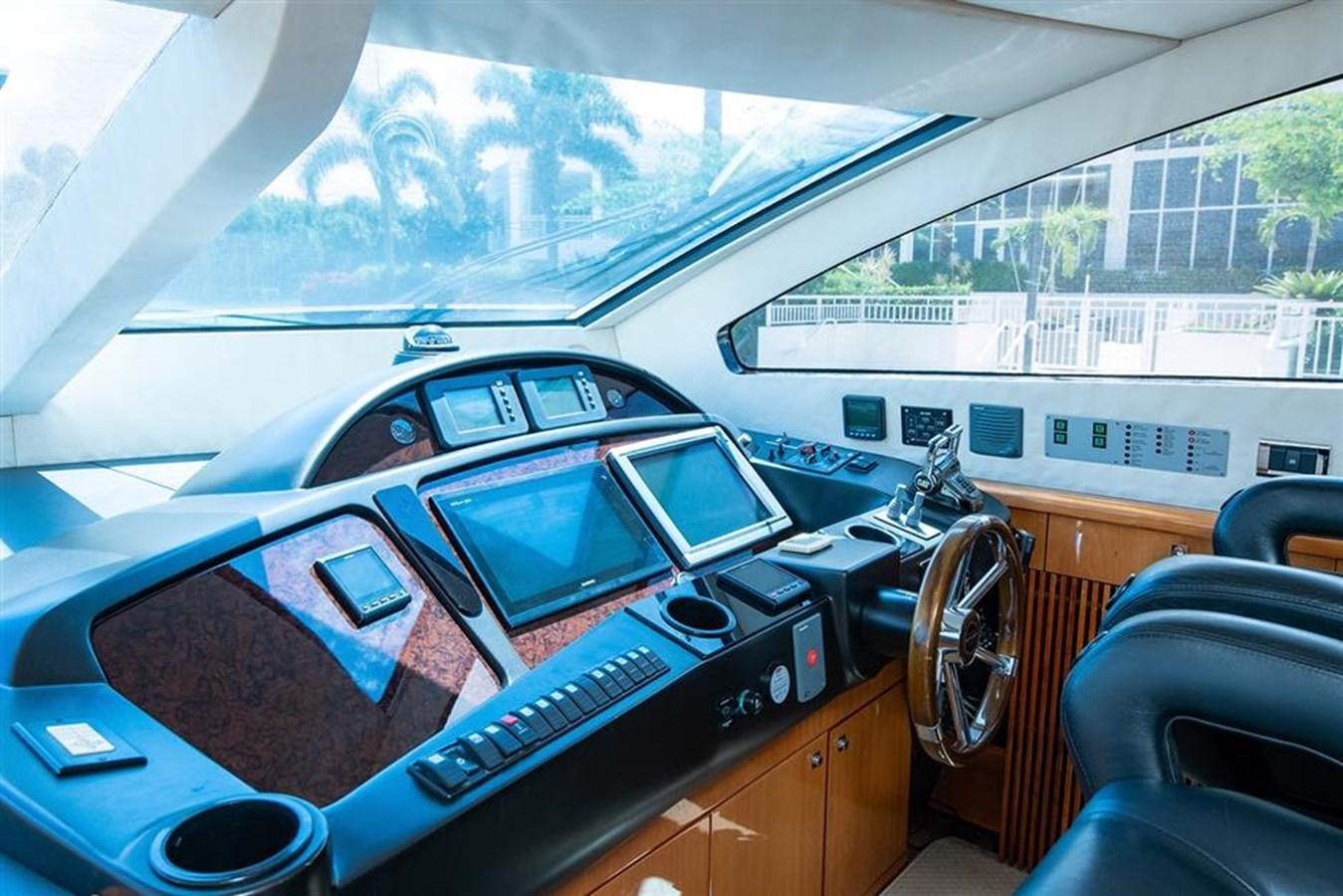 inside of a car aboard MY MEDICINE Yacht for Sale