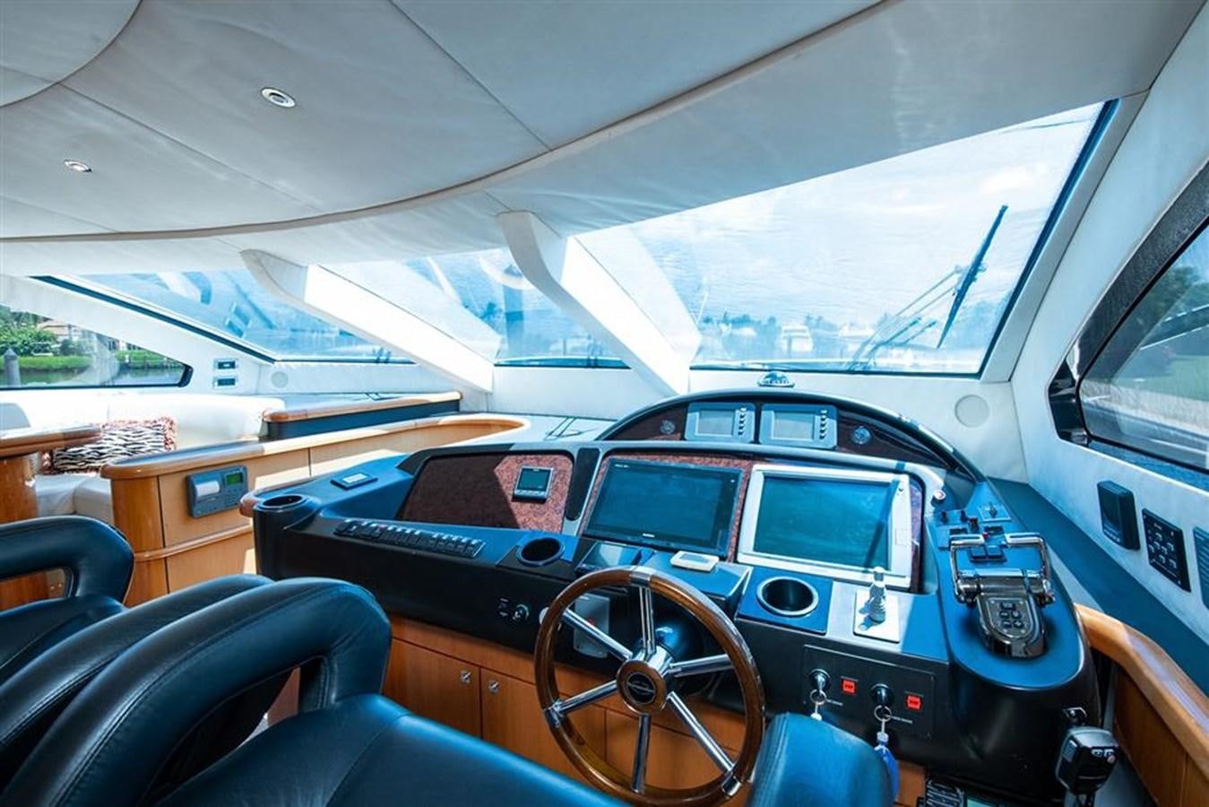 inside of a car aboard MY MEDICINE Yacht for Sale