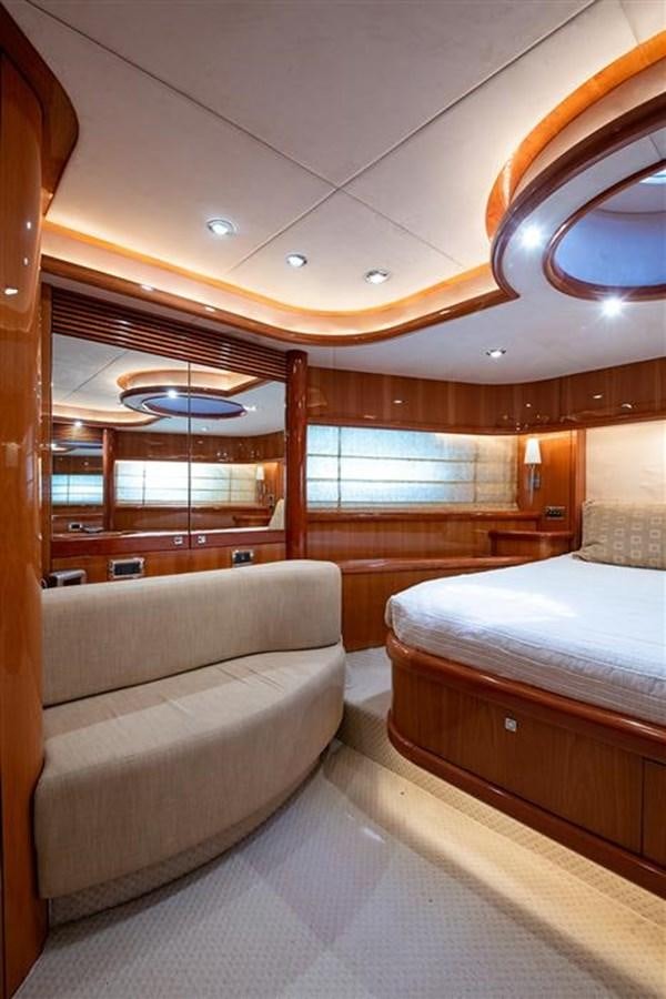 a room with two beds aboard MY MEDICINE Yacht for Sale