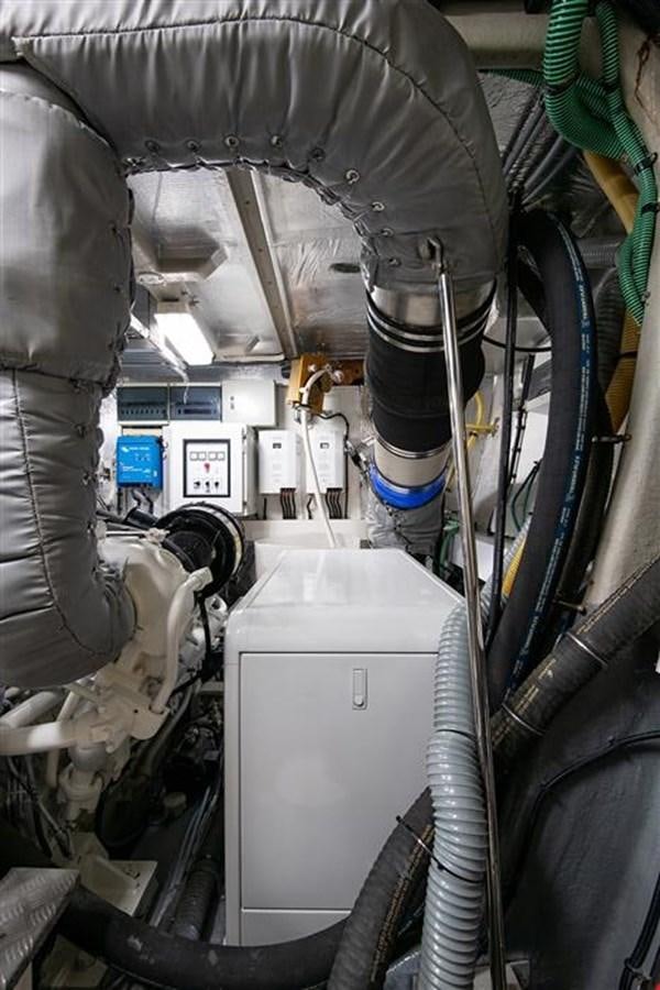 a machine with pipes aboard MY MEDICINE Yacht for Sale