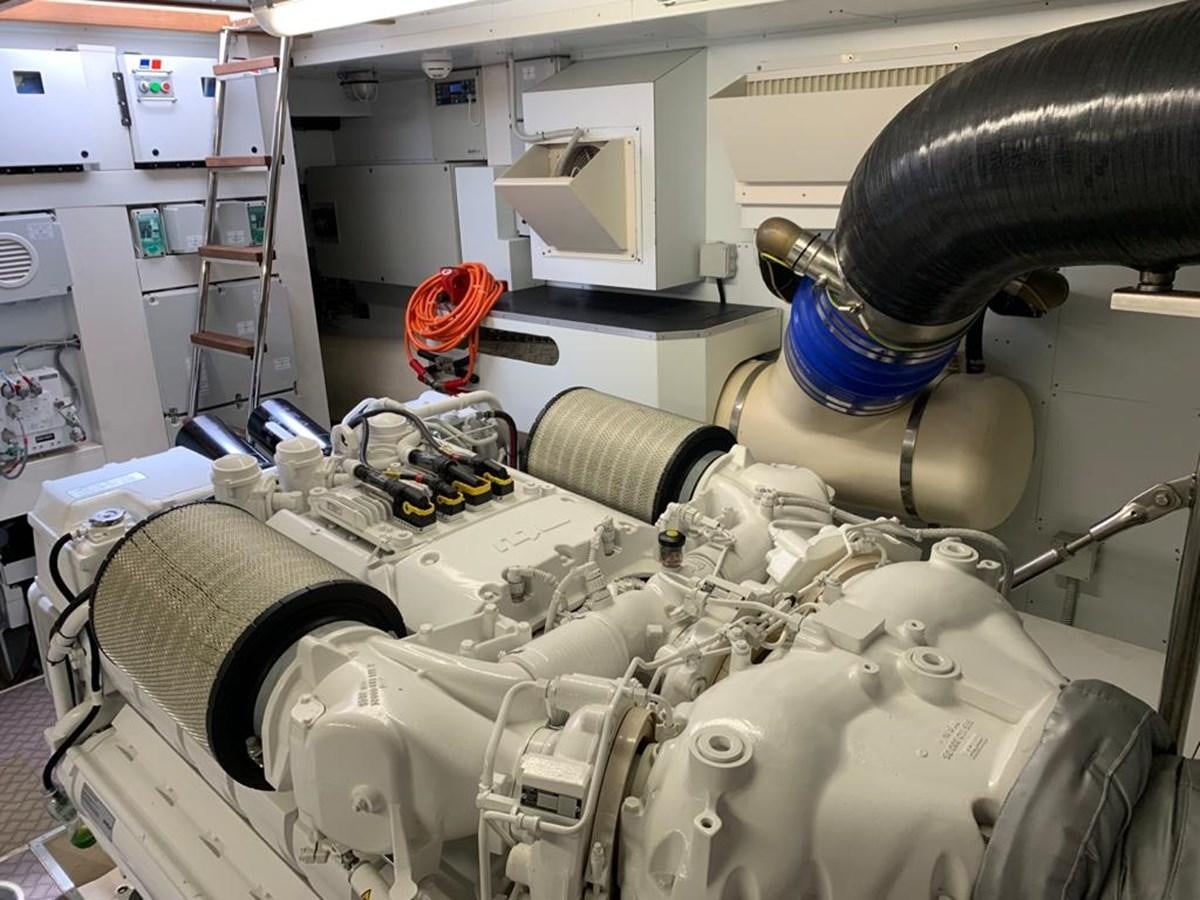 a person in a space suit aboard FERRETTI F800/27 Yacht for Sale