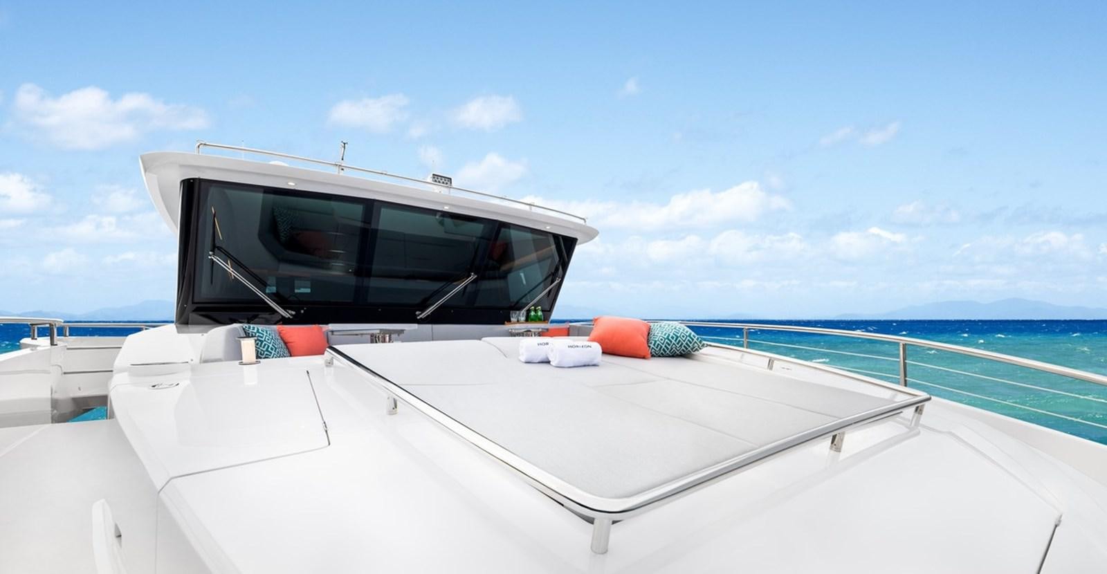 a boat on the water aboard FD80 SKYLINE (NEW BOAT SPEC ) Yacht for Sale