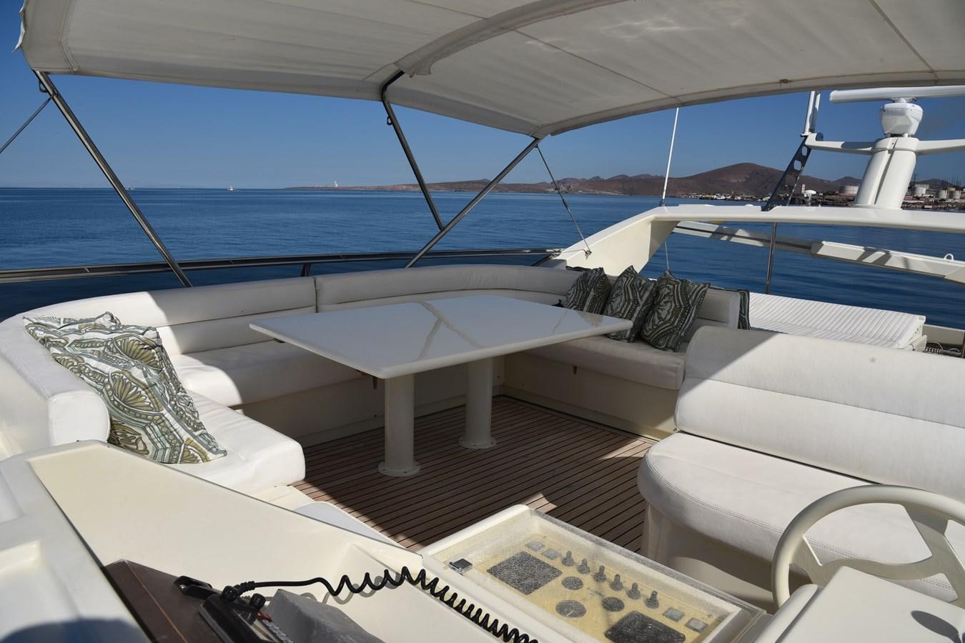 a boat on the water aboard SANTA MARIA III Yacht for Sale