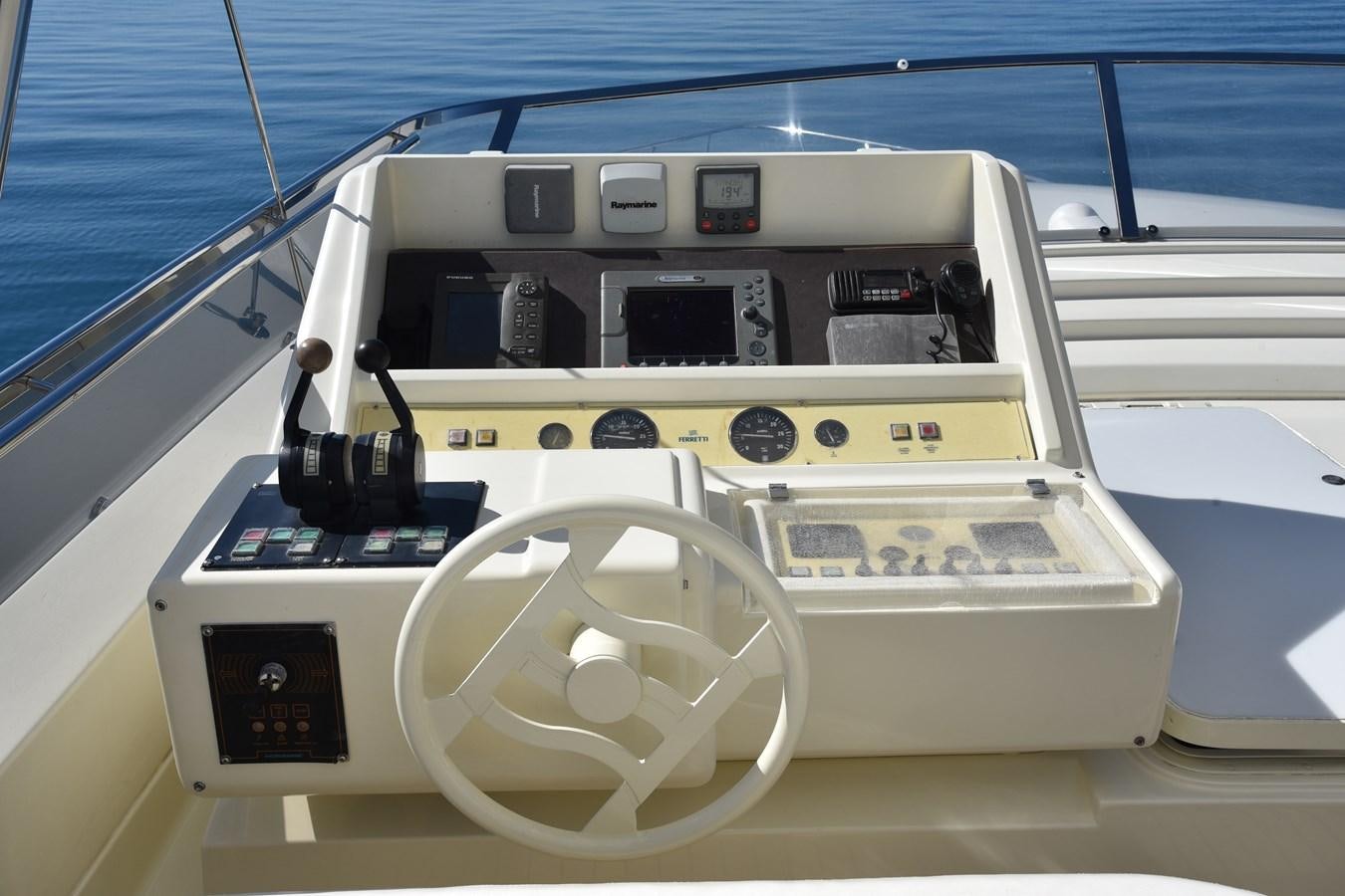 the inside of a boat aboard SANTA MARIA III Yacht for Sale
