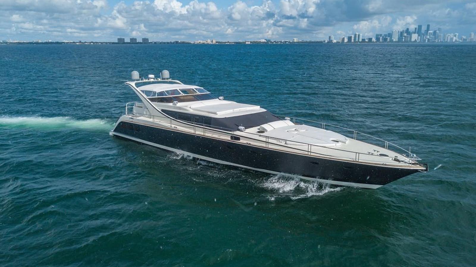 a boat in the water aboard ZOOOM Yacht for Sale