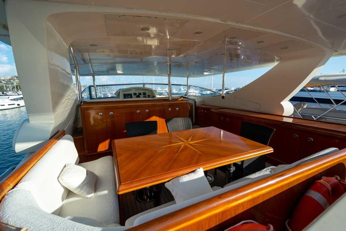inside of a boat aboard ARISTON FIVE Yacht for Sale