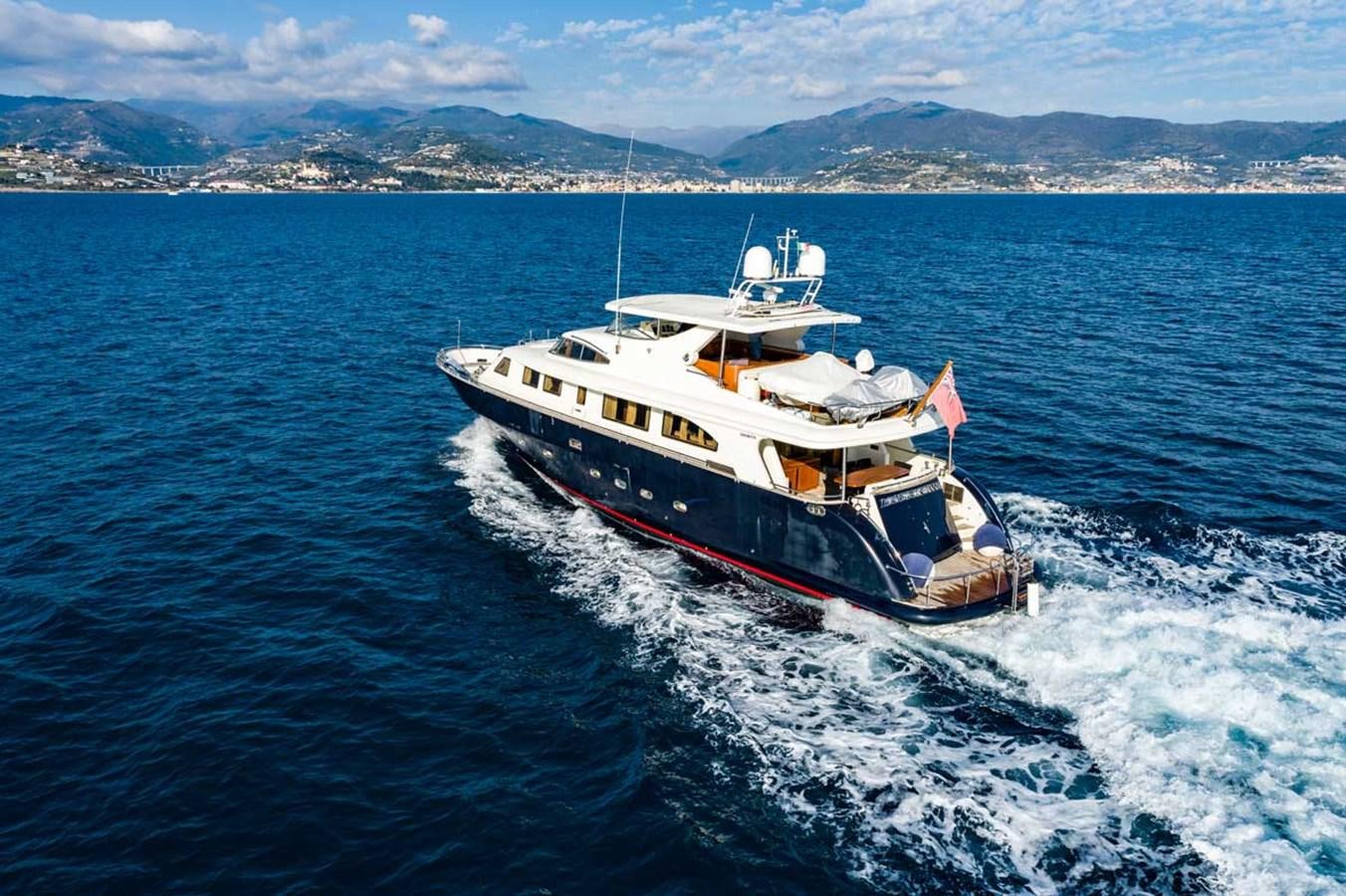 a boat on the water aboard ARISTON FIVE Yacht for Sale