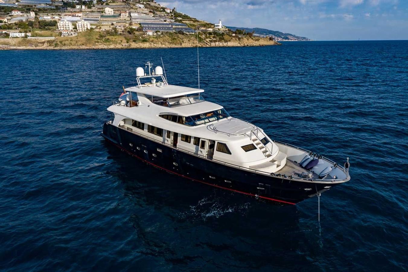 a boat on the water aboard ARISTON FIVE Yacht for Sale