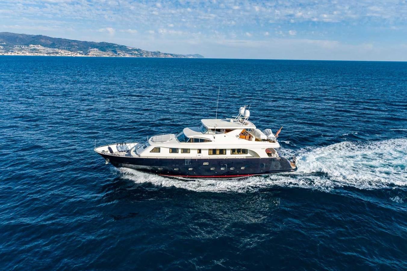 a boat on the water aboard ARISTON FIVE Yacht for Sale