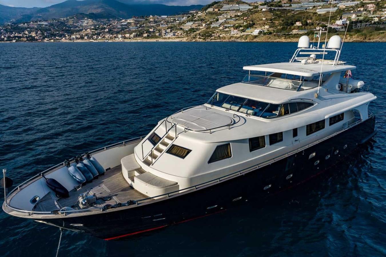 a boat in the water aboard ARISTON FIVE Yacht for Sale