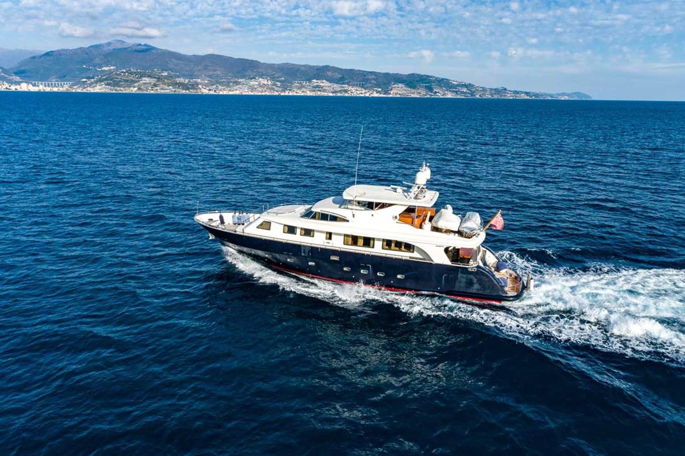 a boat on the water aboard ARISTON FIVE Yacht for Sale