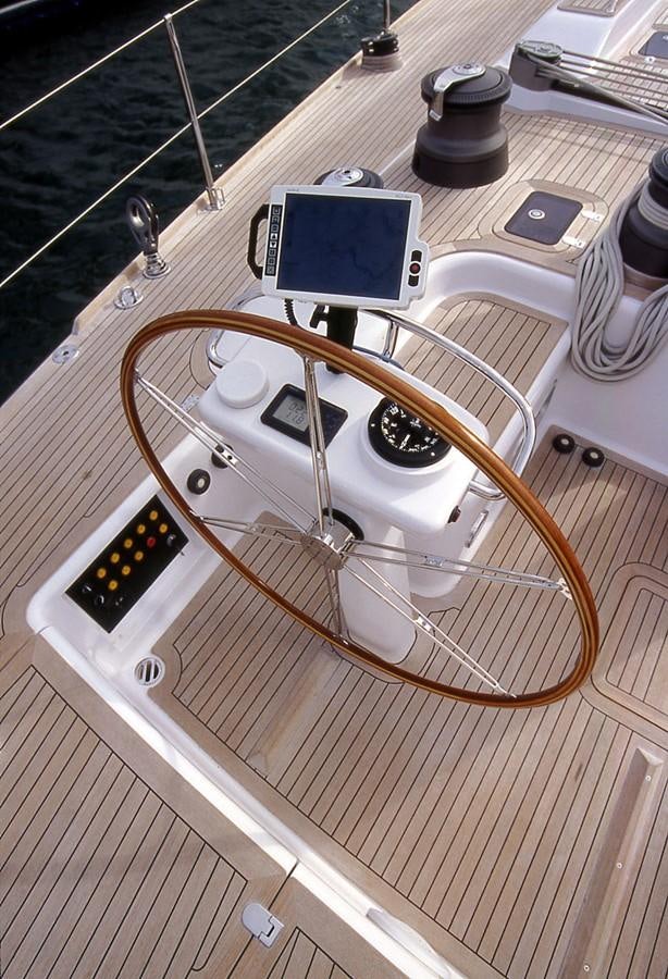 a white machine with a white panel aboard OCEAN HORSE Yacht for Sale