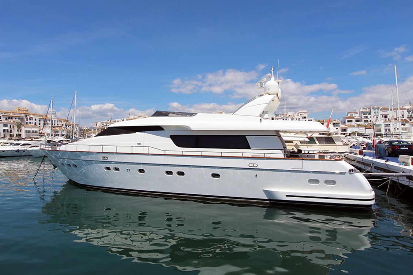 a boat in the water aboard JAD Yacht for Sale